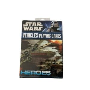 Star Wars Heroes Vehicles Playing Cards Sealed 2011